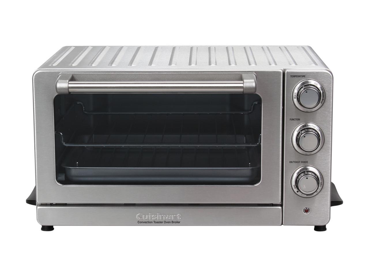 Cuisinart TOB60N Stainless Steel Toaster Oven Broiler with Convection