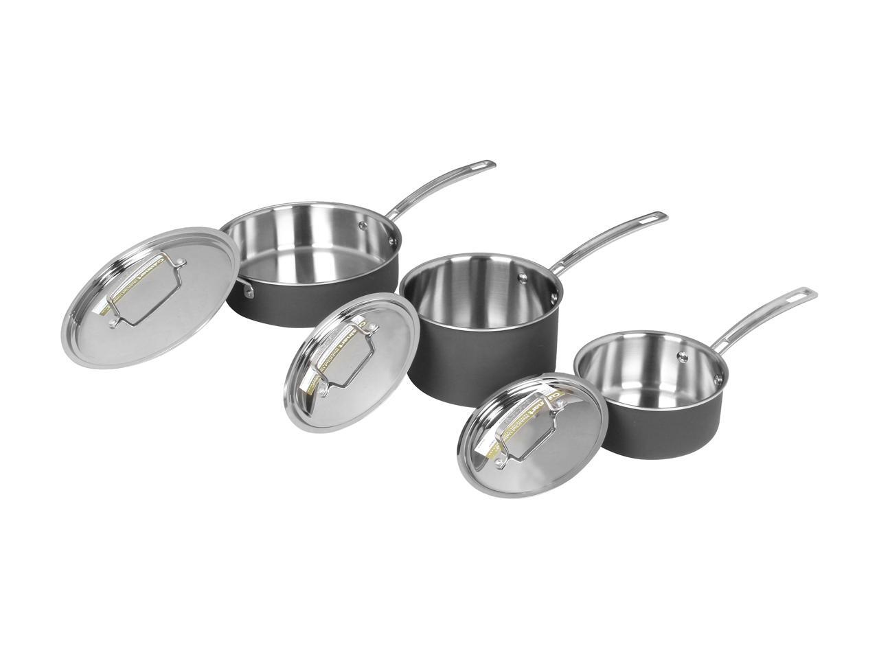 Cuisinart MCU12 MultiClad Unlimited Dishwasher Safe 12Piece Cookware
