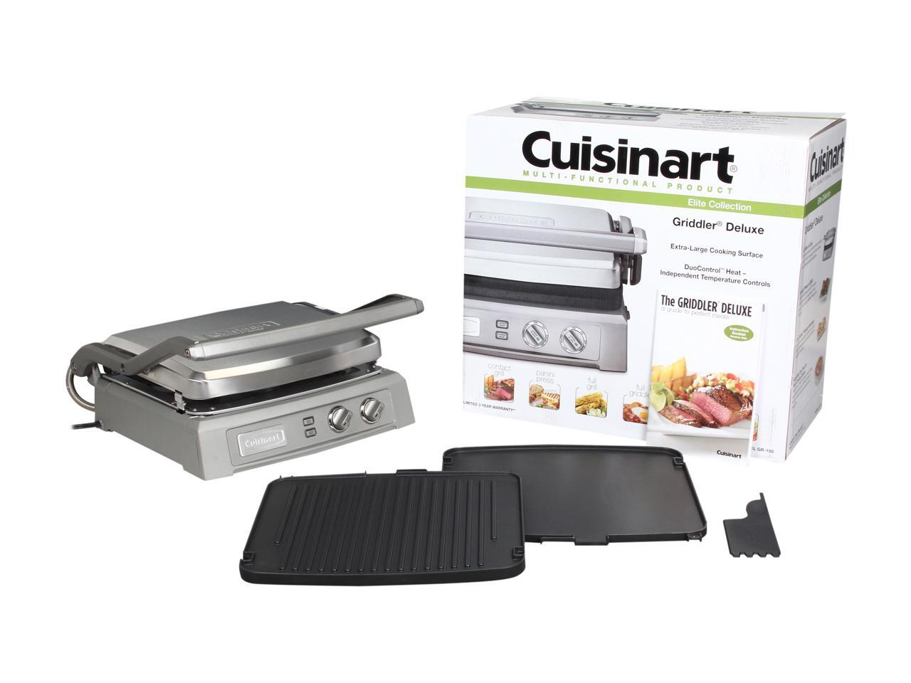 cuisinart griddler deluxe elite collection