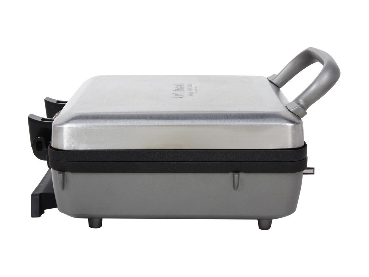 Cuisinart WAF300 Stainless Steel Square Belgian Waffle Maker Newegg.ca