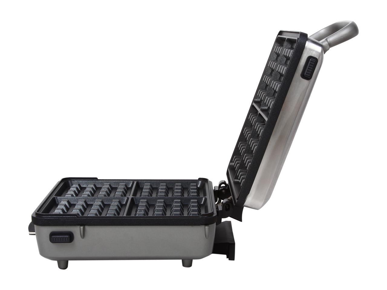 Cuisinart WAF300 Stainless Steel Square Belgian Waffle Maker