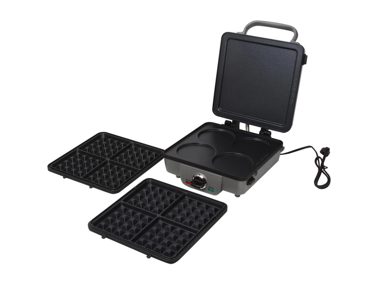 Cuisinart WAF300 Stainless Steel Square Belgian Waffle Maker Newegg.ca