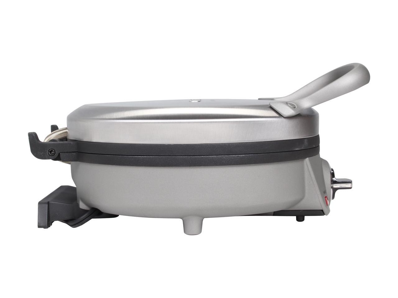 Cuisinart WAF200 Brushed Stainless Steel Round Belgian Waffle Maker