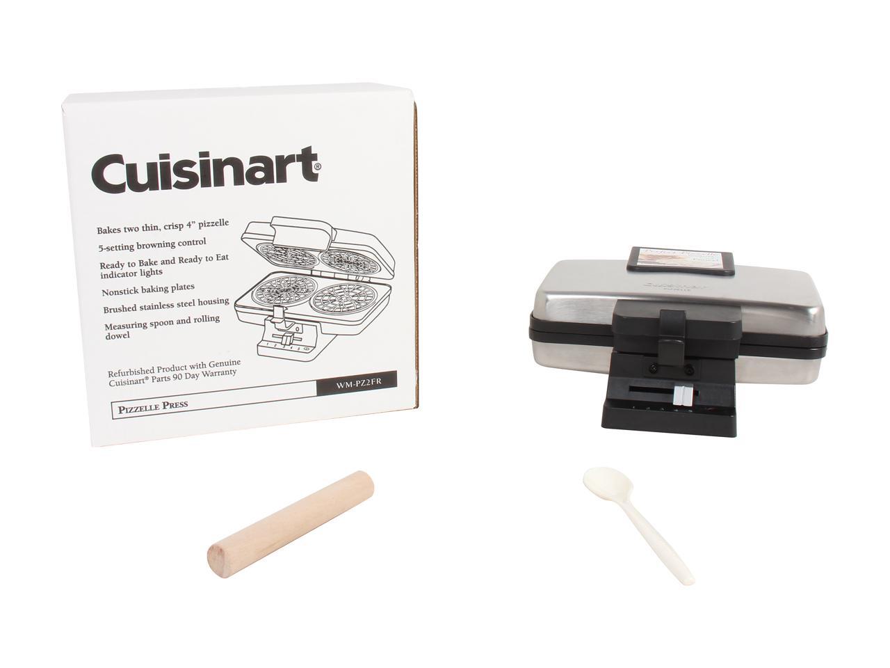 Refurbished Cuisinart WMPZ2 Stainless Steel Pizzelle Press Newegg.ca