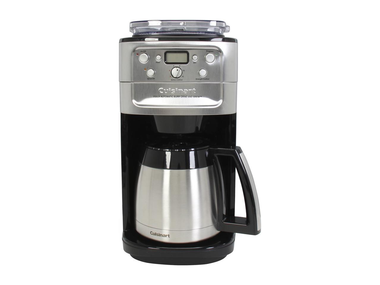 Refurbished Cuisinart DGB900BC Gray Grind & Brew Thermal 12Cup