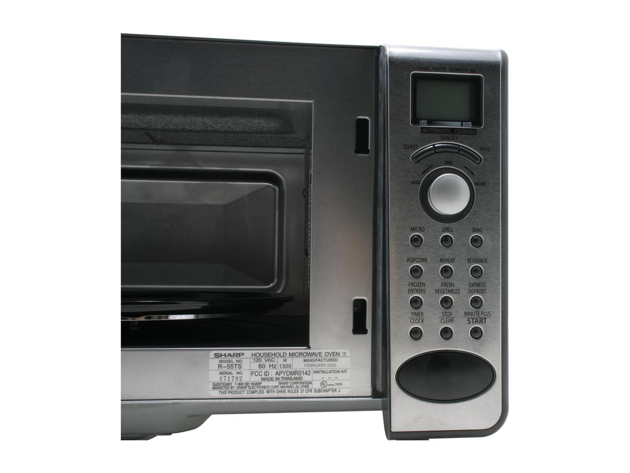 Sharp 0.5 cu.ft. Microwave Oven R-55TS - Newegg.com