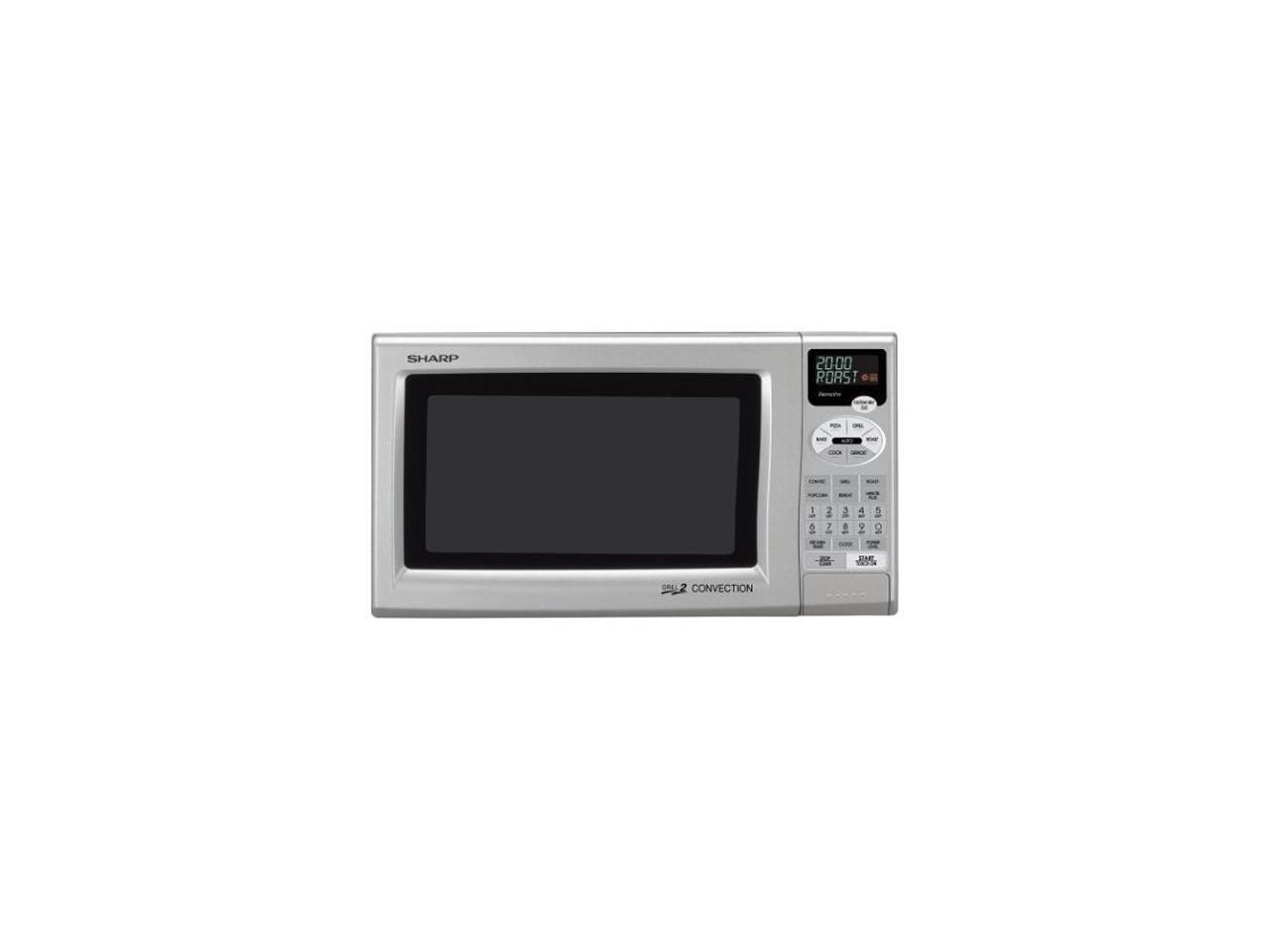 Sharp 0.9 Cu.Ft. Convection Microwave Oven R820JS