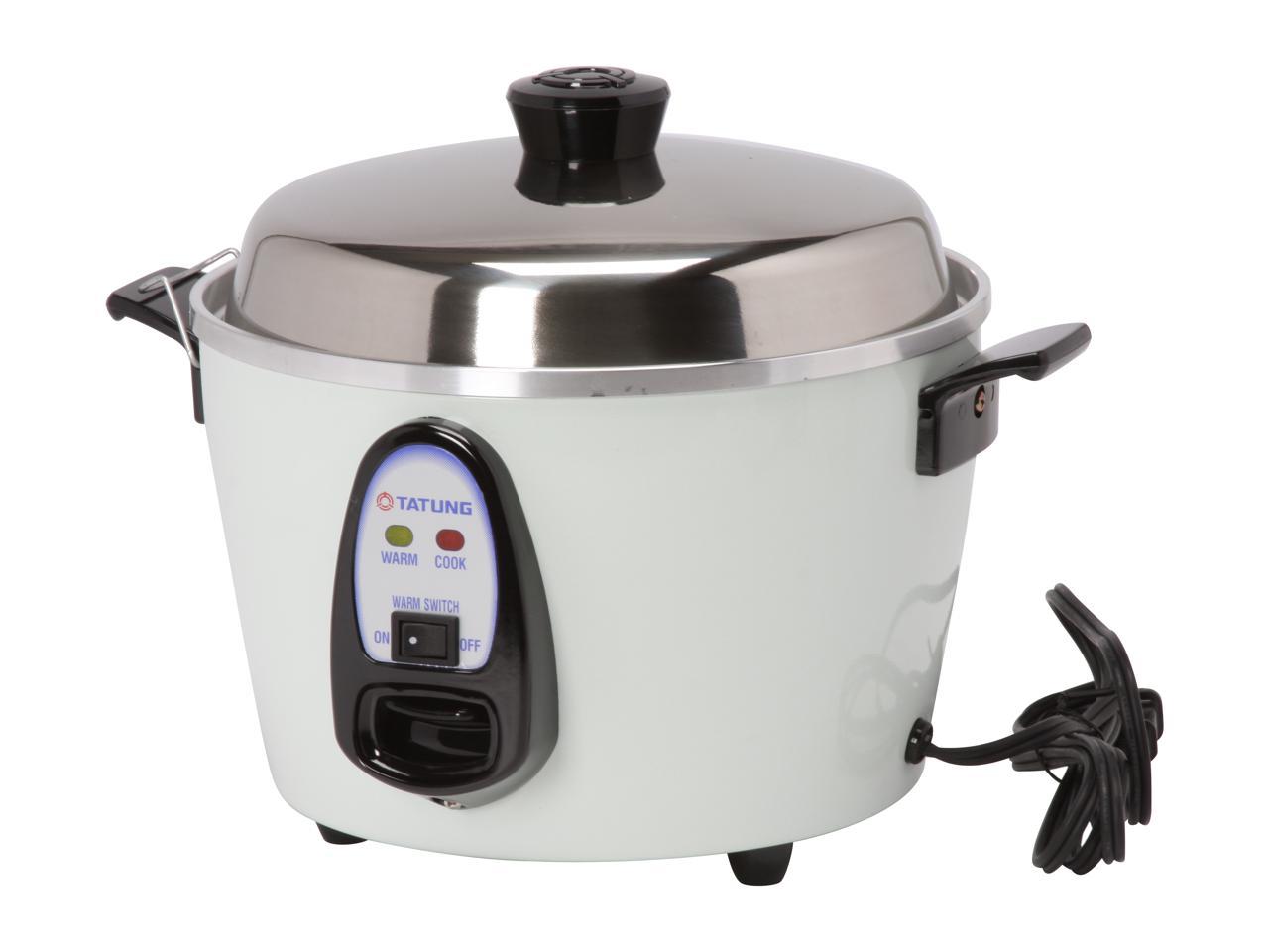 TATUNG TAC-6G(SA) White Steamer Rice Cooker - Newegg.com