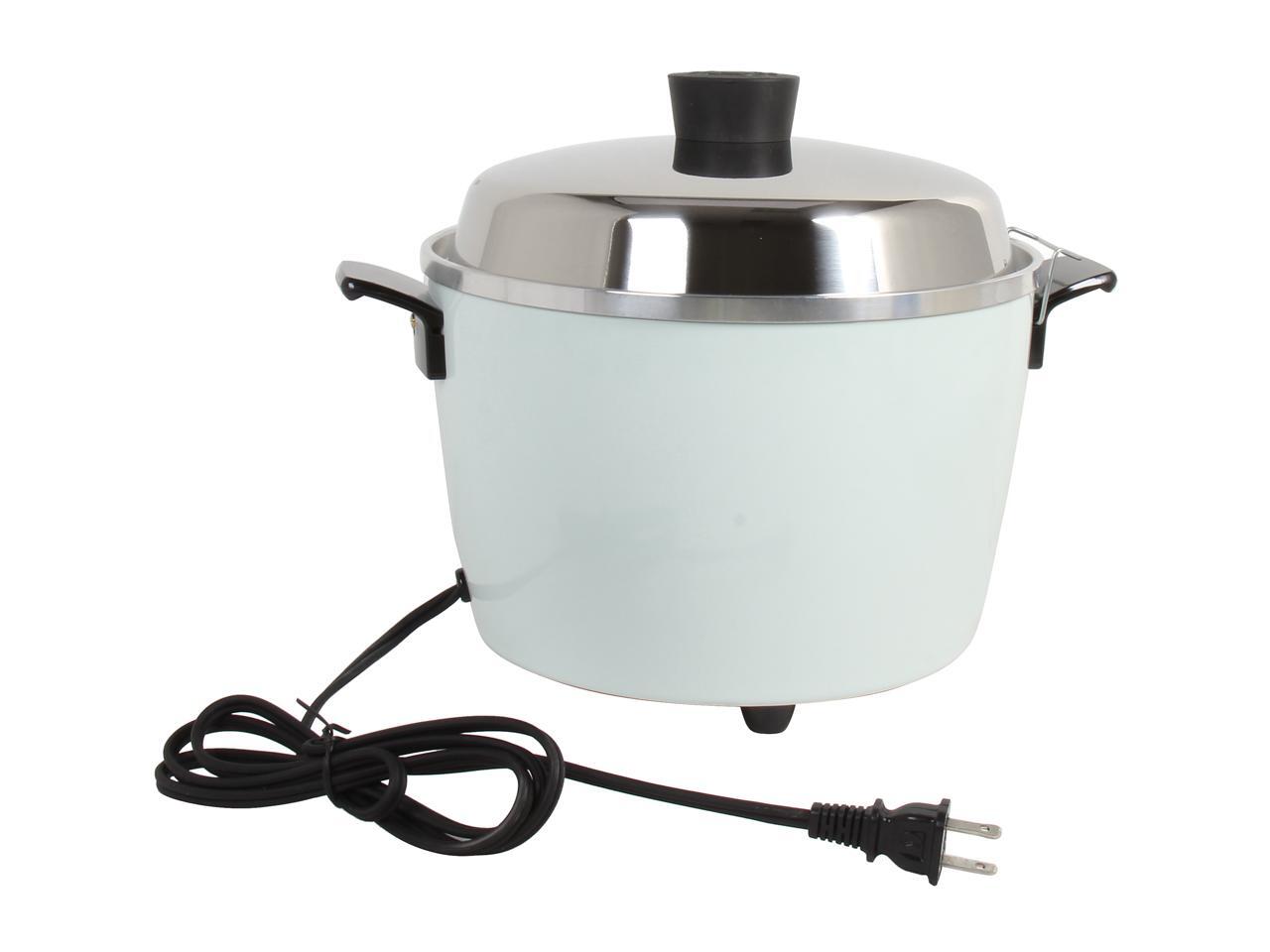 TATUNG MultiFunctional Cooker and Steamer, White, 12 Cups cooked//6