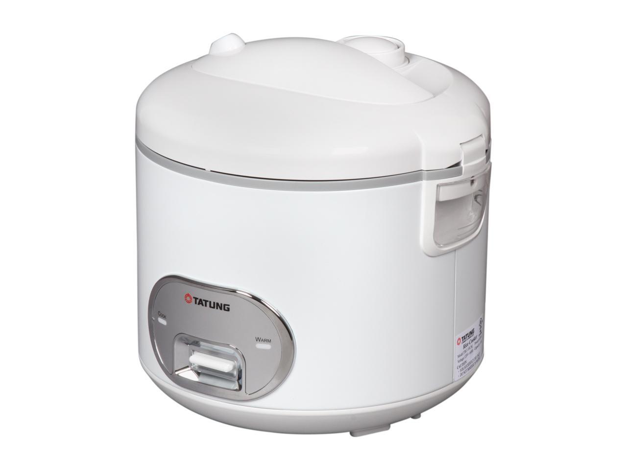 TATUNG TRC10UM White/Stainless Direct Heat Rice Cooker