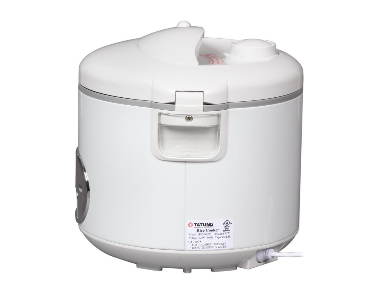TATUNG TRC10UM White/Stainless Direct Heat Rice Cooker