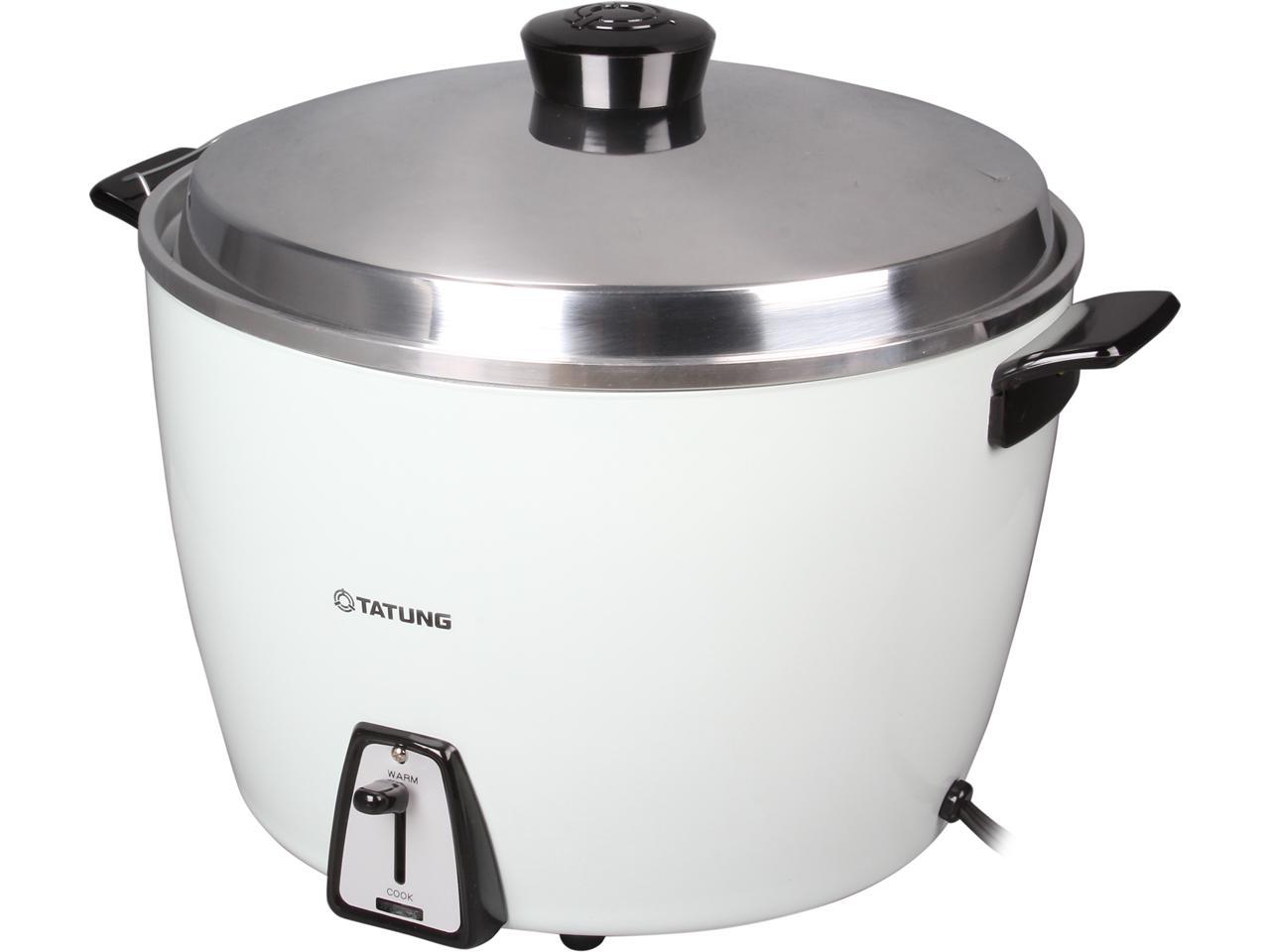 TATUNG TAC-20 White 20 Cup Rice Cooker - Newegg.com 20 Cup Rice Cooker With Stainless Steel Inner Pot
