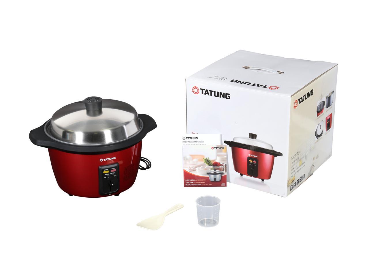 TATUNG Multifunction Indirect Heat Rice Cooker, Steamer and Warmer