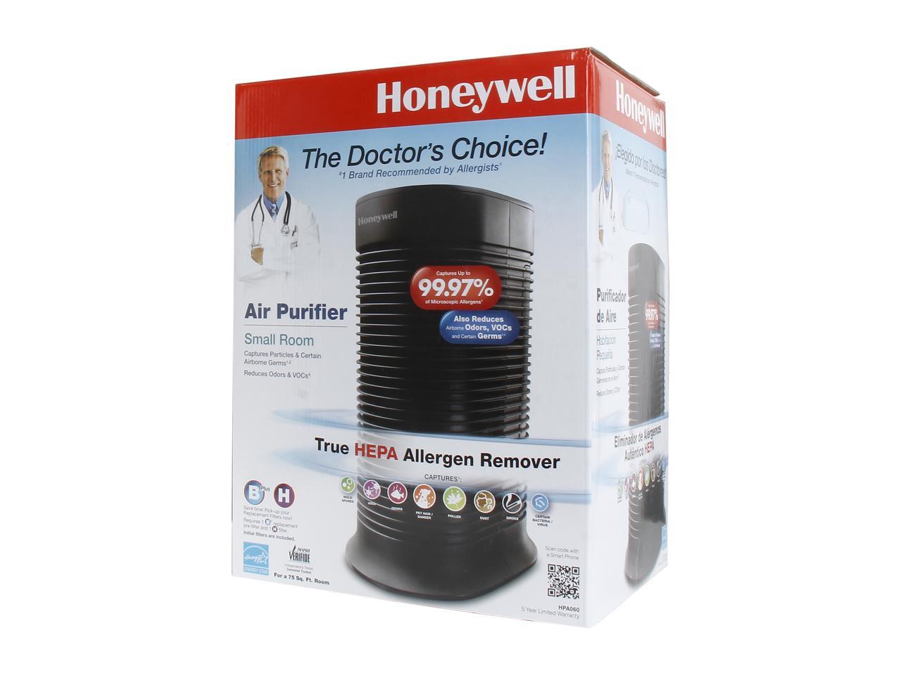 Honeywell HPA060 True HEPA Compact Tower Air Purifier with Allergen
