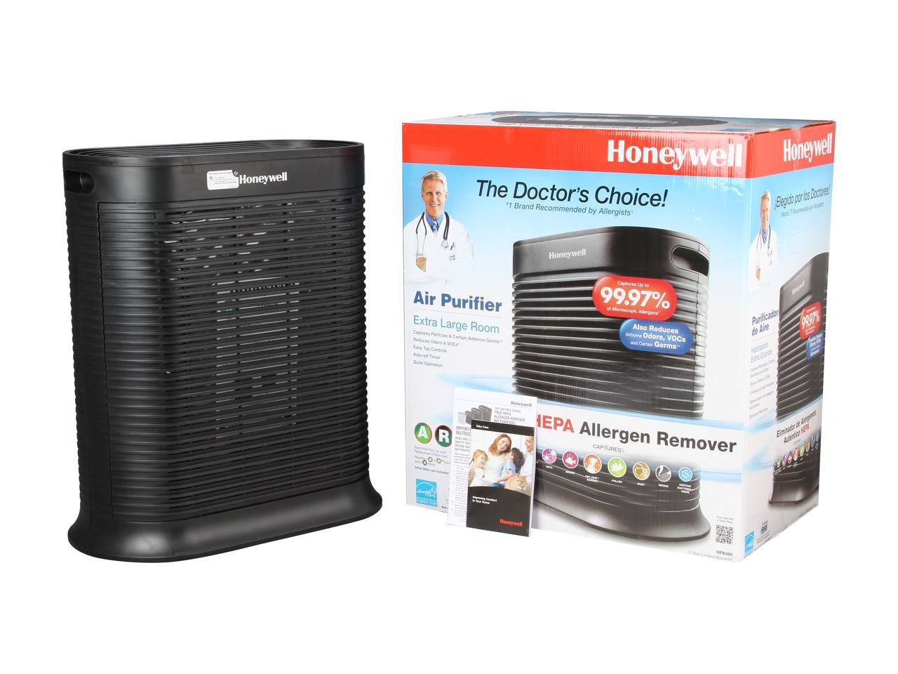 Honeywell True HEPA Whole Room Air Purifier with Allergen Remover ...