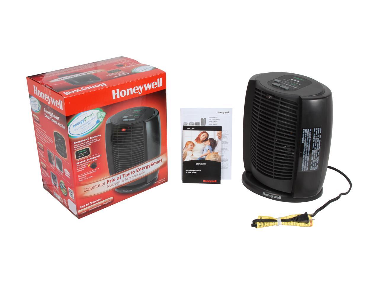Honeywell Deluxe EnergySmart Cool Touch Heater, Black HZ7300
