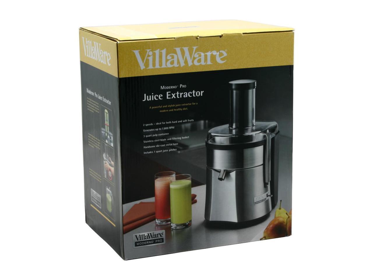 VillaWare V001-43001-001 Moderno Pro 550-Watt Juice Extractor 