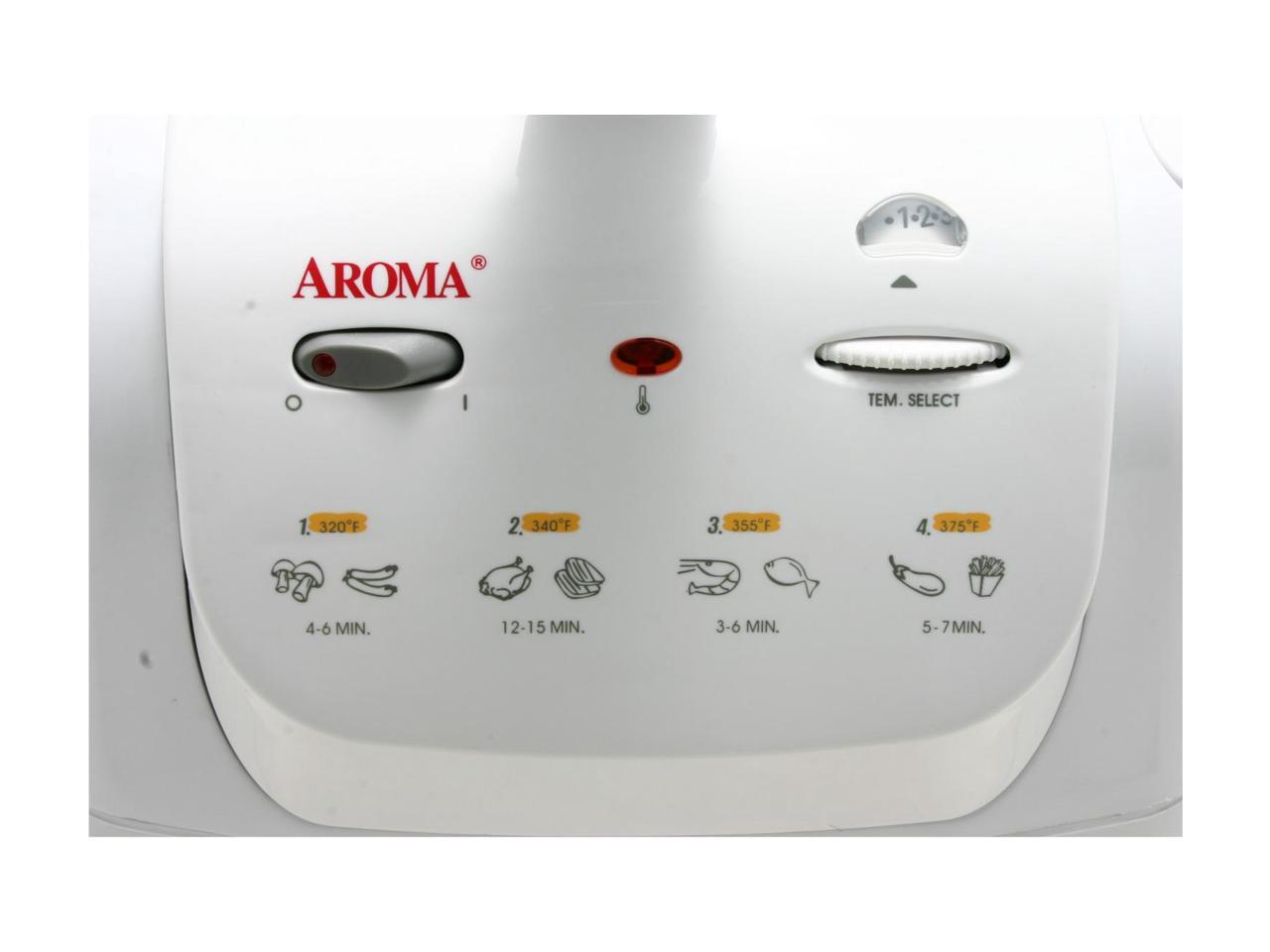 AROMA ADF182 Cool Fry CoolTouch Deep Fryer