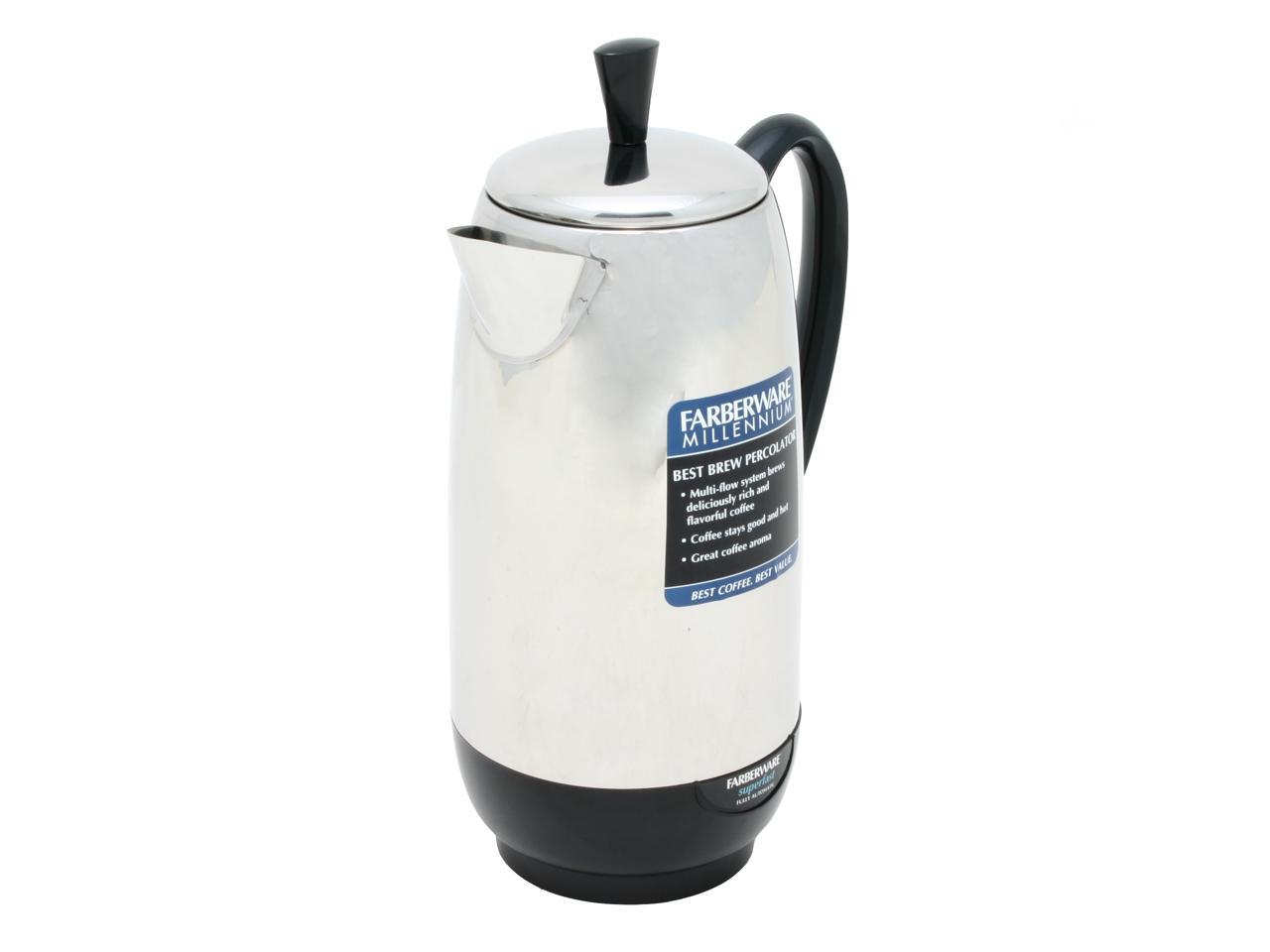 FARBERWARE FCP412 Stainless steel 12 Cups Percolator