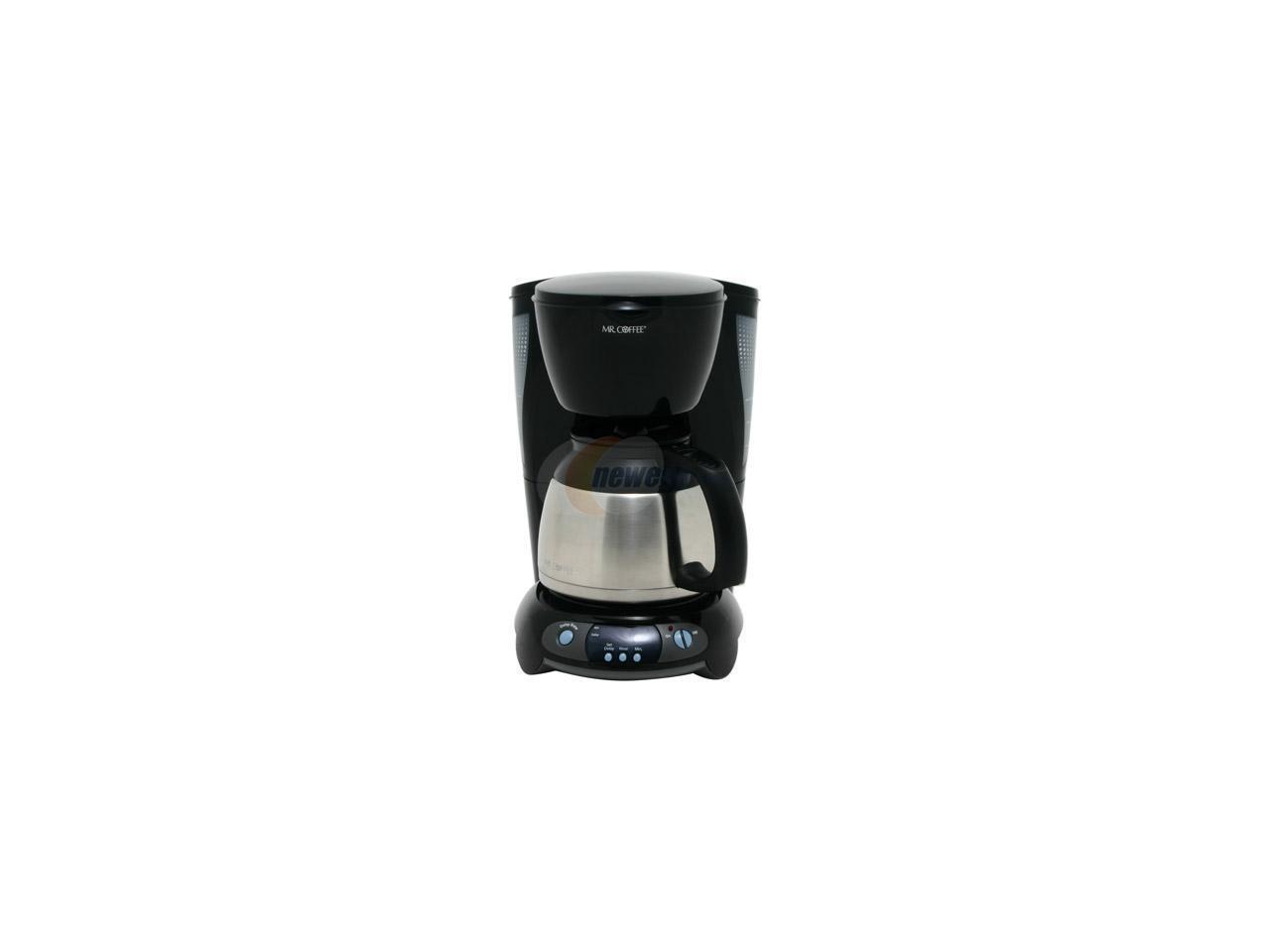 MR. COFFEE TFTX85 Black 8Cup Thermal Programmable Coffee Maker