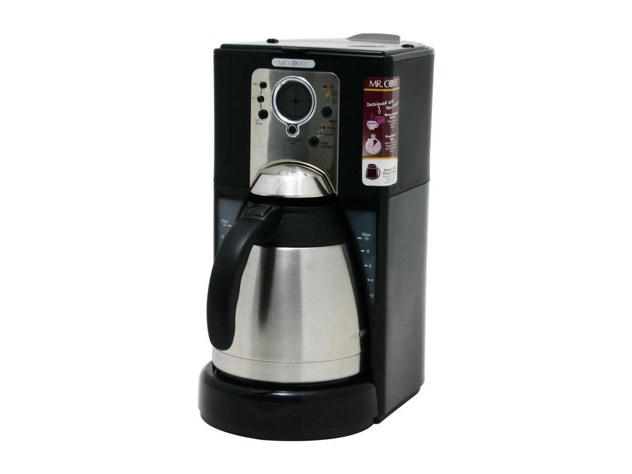 MR. COFFEE FTTX85 Black 10Cup Thermal Programmable Coffee maker