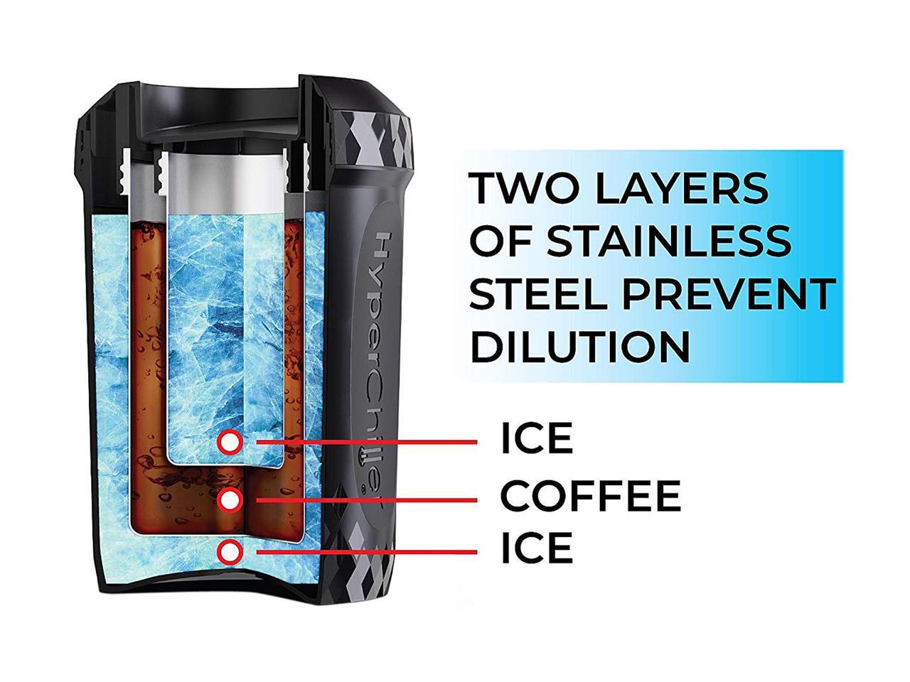 HyperChiller V2 Iced Coffee Maker, Black