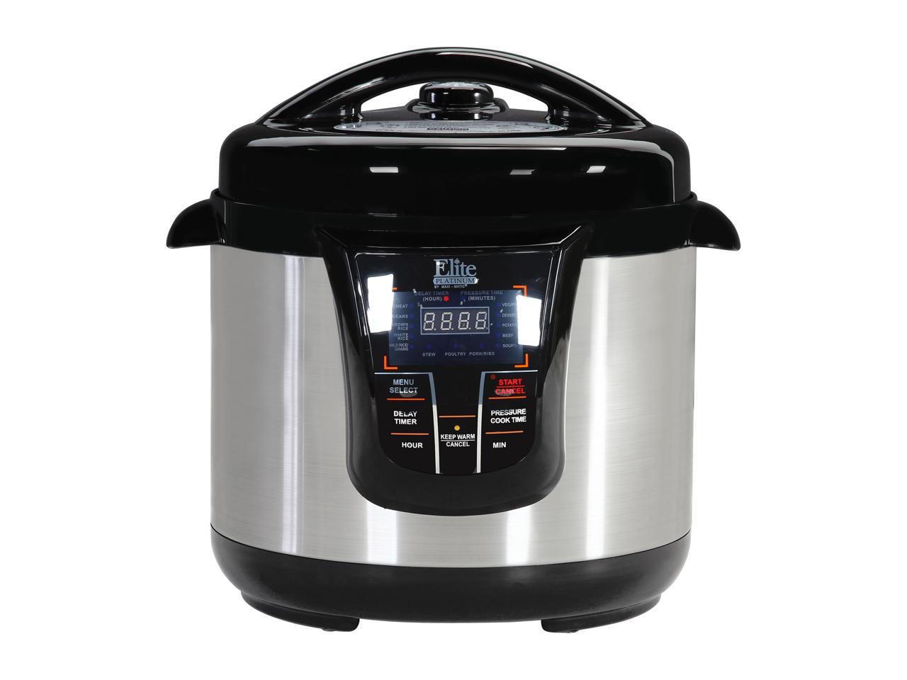 Elite EPC808 8Quart 13Function Electric Pressure Cooker
