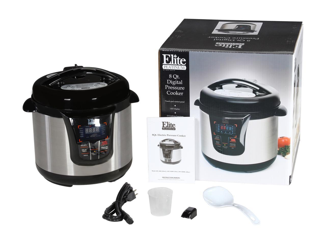 elite platinum pressure cooker epc 808