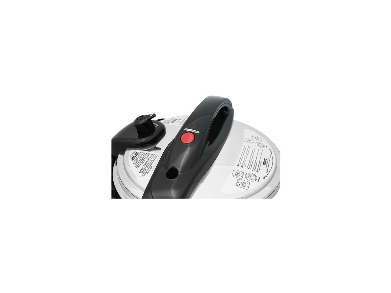 Elite EPC1013 10 Quart Electric Pressure Cooker Stainless Steel