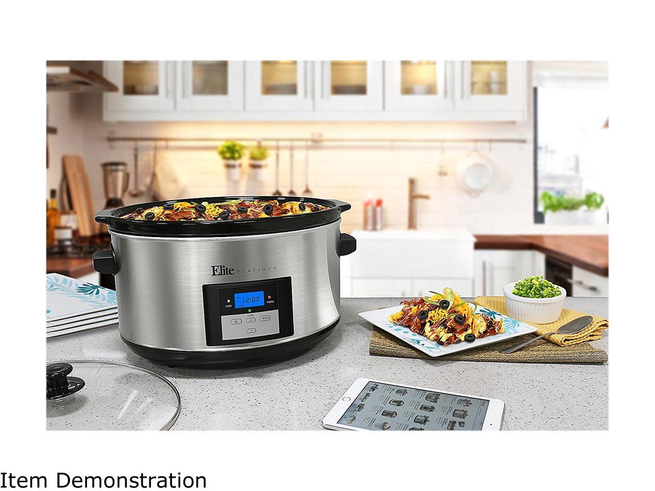 Elite Platinum MST900D MaxiMatic 8.5Quart Digital Programmable Slow