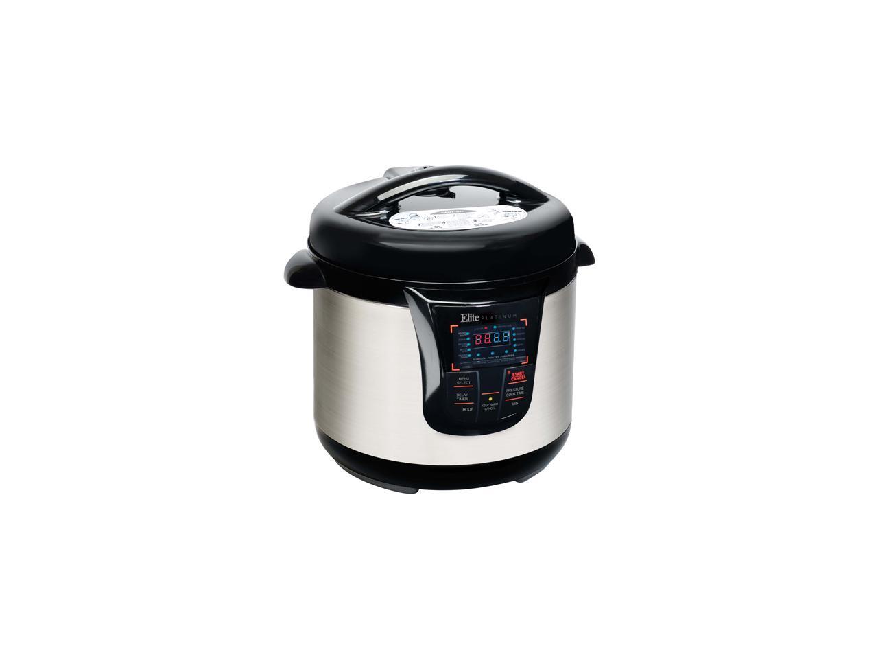 Elite EPC808SS 8 Quart Electric Pressure Cooker (Stainless Steel