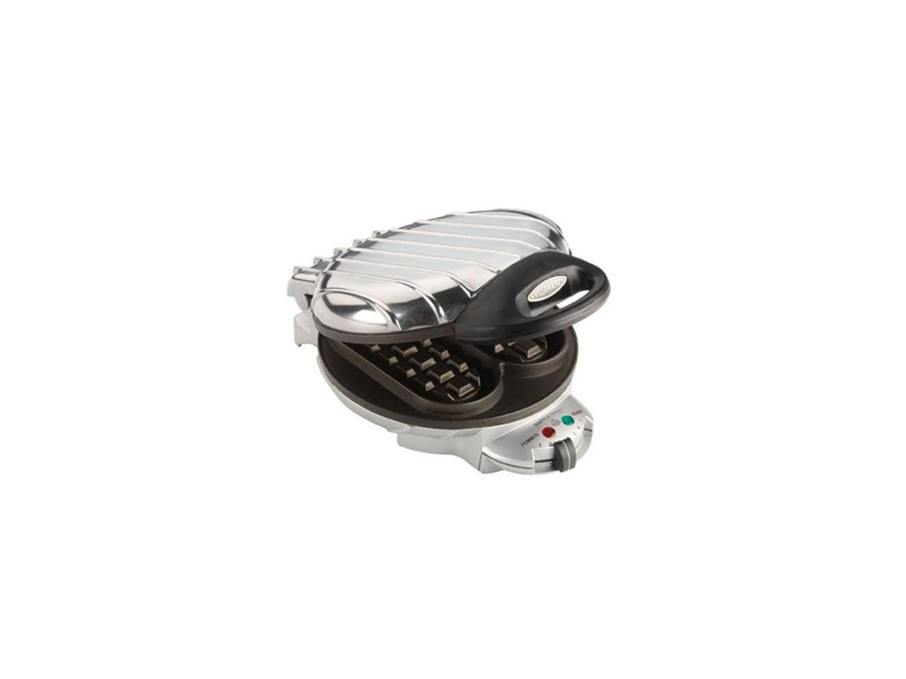 VillaWare V2007 Stainless Steel UNO Belgian Waffle Boat Maker