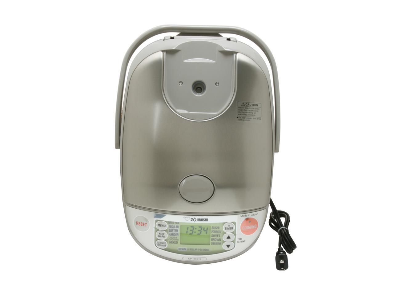 ZOJIRUSHI NPHBC10 Stainless Steel 5.5 cups Induction Heating System