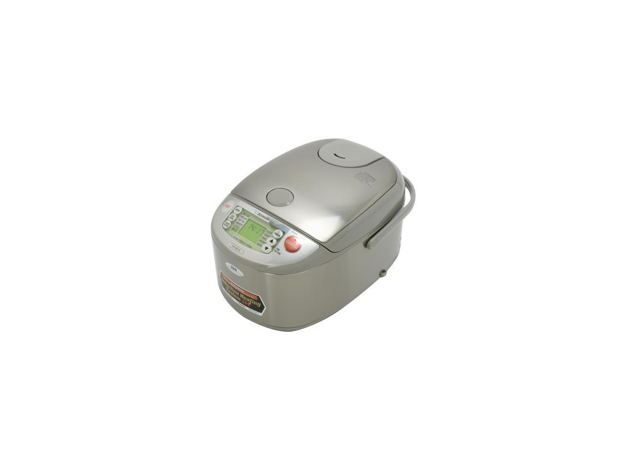 ZOJIRUSHI NPHBC18 Stainless Steel 10 cups Rice Cooker