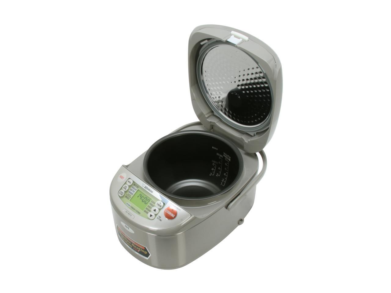 ZOJIRUSHI NPHBC18 Stainless Steel 10 cups Rice Cooker