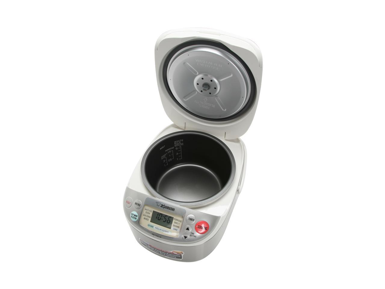 ZOJIRUSHI NSTGC10 Stainless Steel Rice Cooker