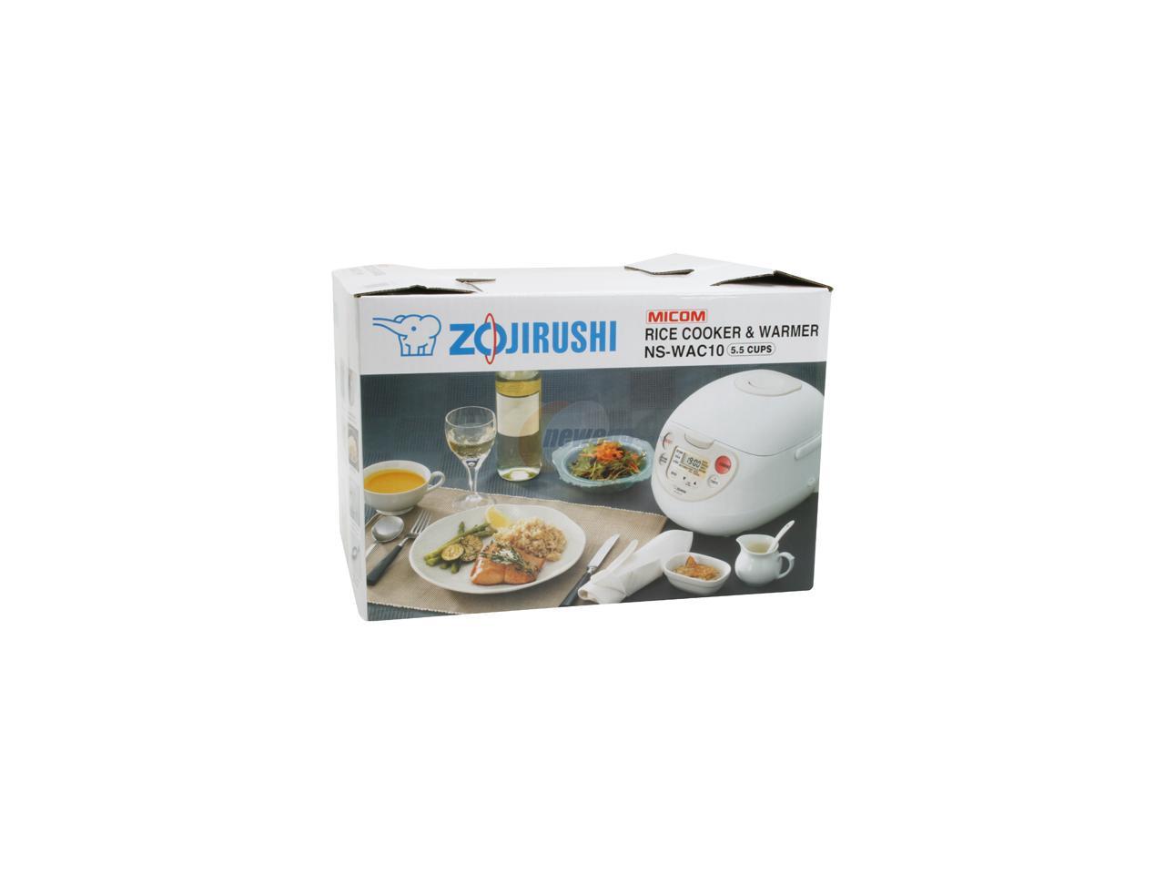 Zojirushi NS-WAC10-WD 5.5-Cup & 1L Micom Rice Cooker and Warmer, Cool