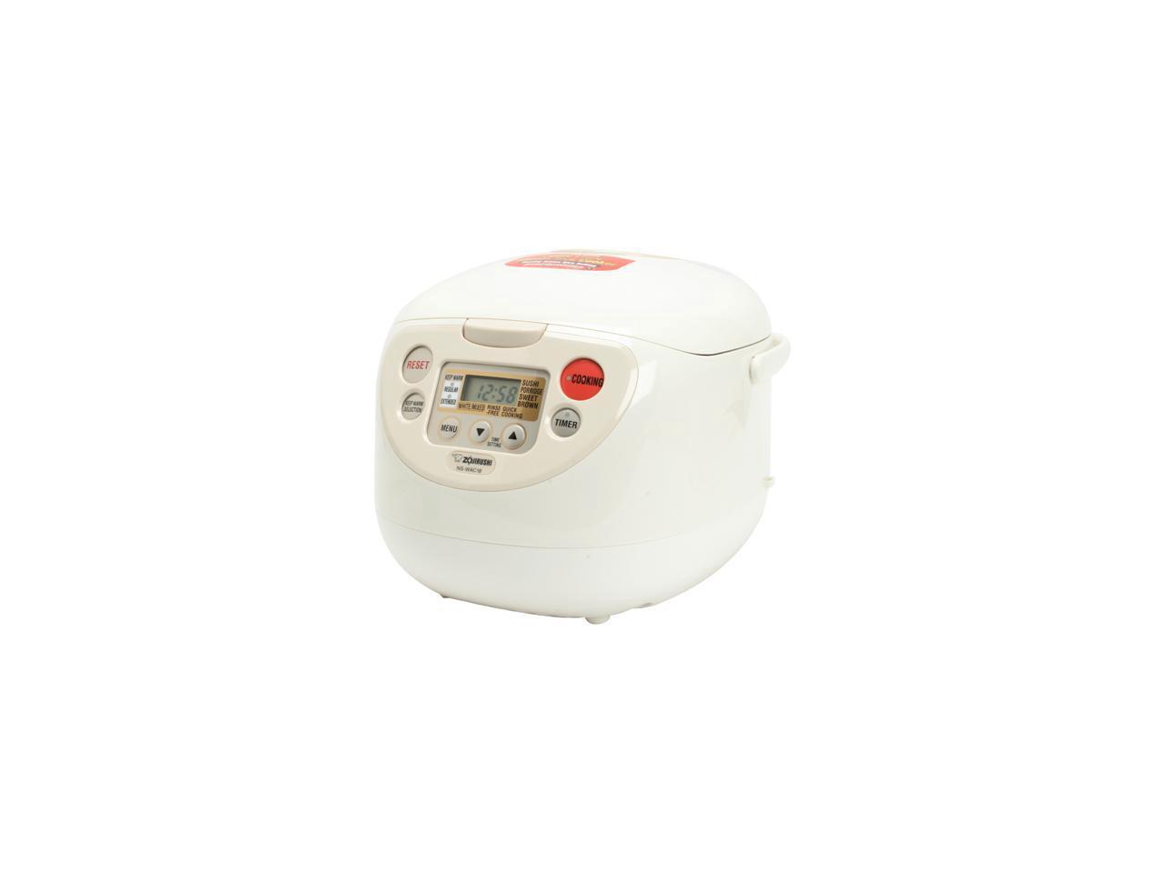 ZOJIRUSHI NSWAC18 White Rice Cooker & Warmer