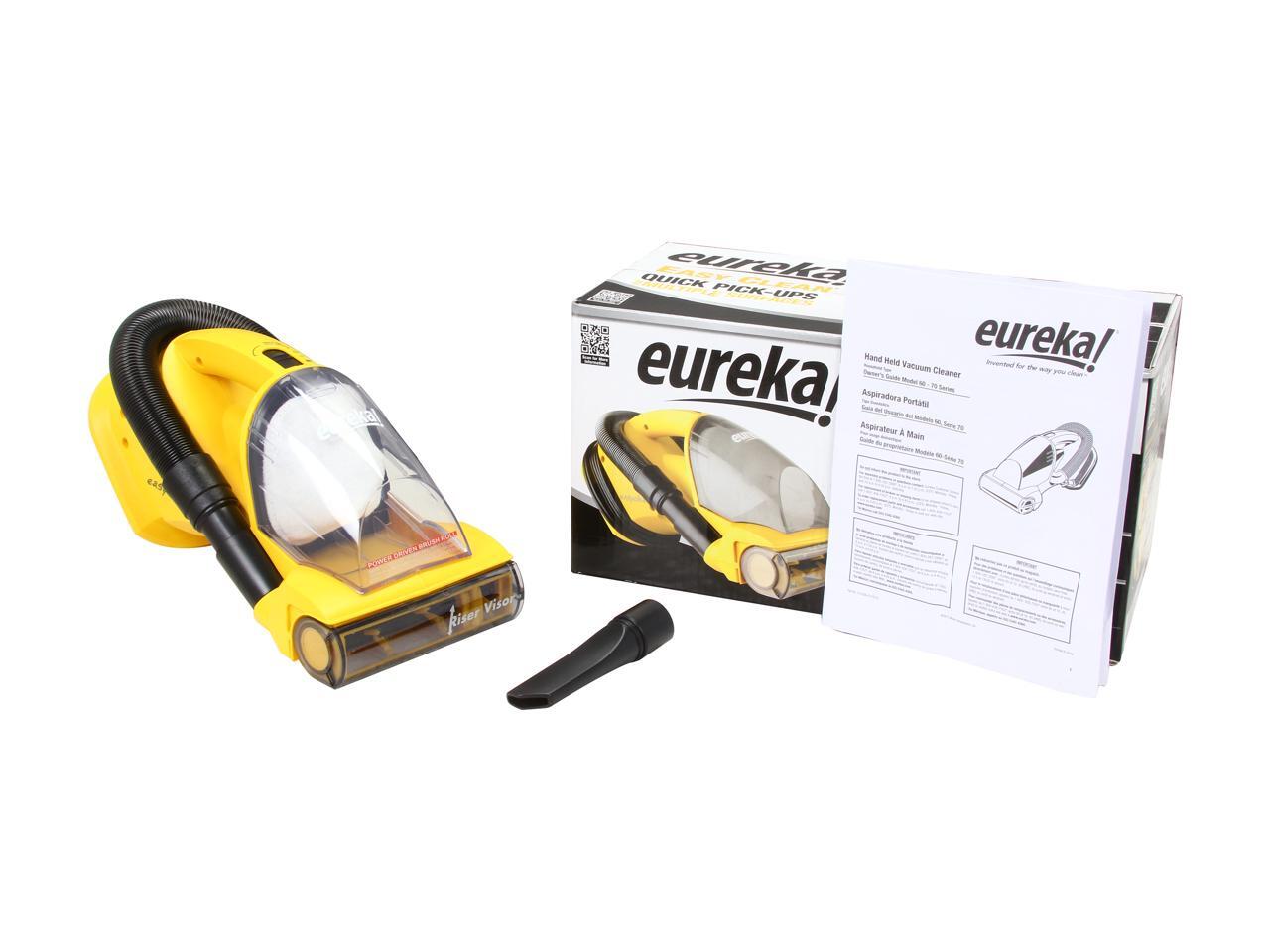 EUREKA 71B Easy Clean Hand Vacuum Yellow Newegg.ca