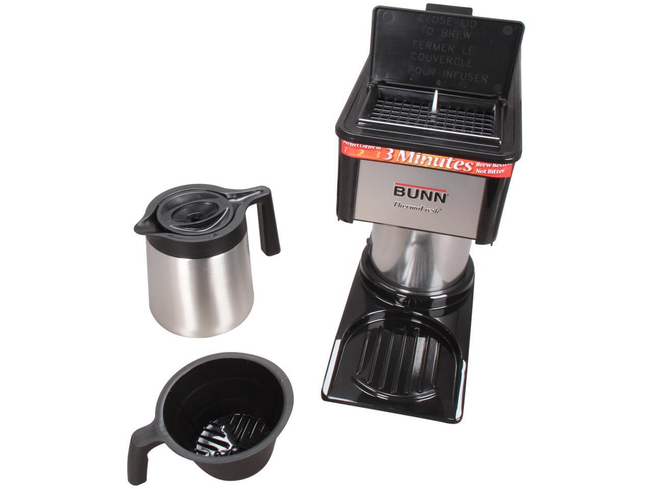 Bunn BT 10 Cup Thermal Home Velocity Brewer Black - Newegg.com