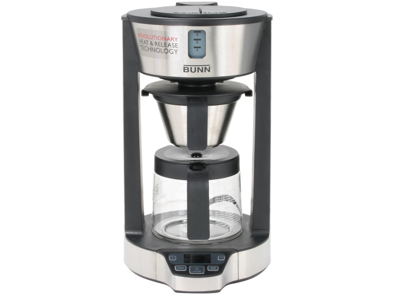 Bunn Phase Brew HG 8 Cup Home Coffee Brewer