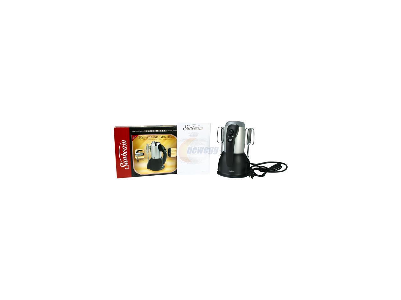 Sunbeam 3156 Heritage Series Hand Mixer Silver Newegg.ca