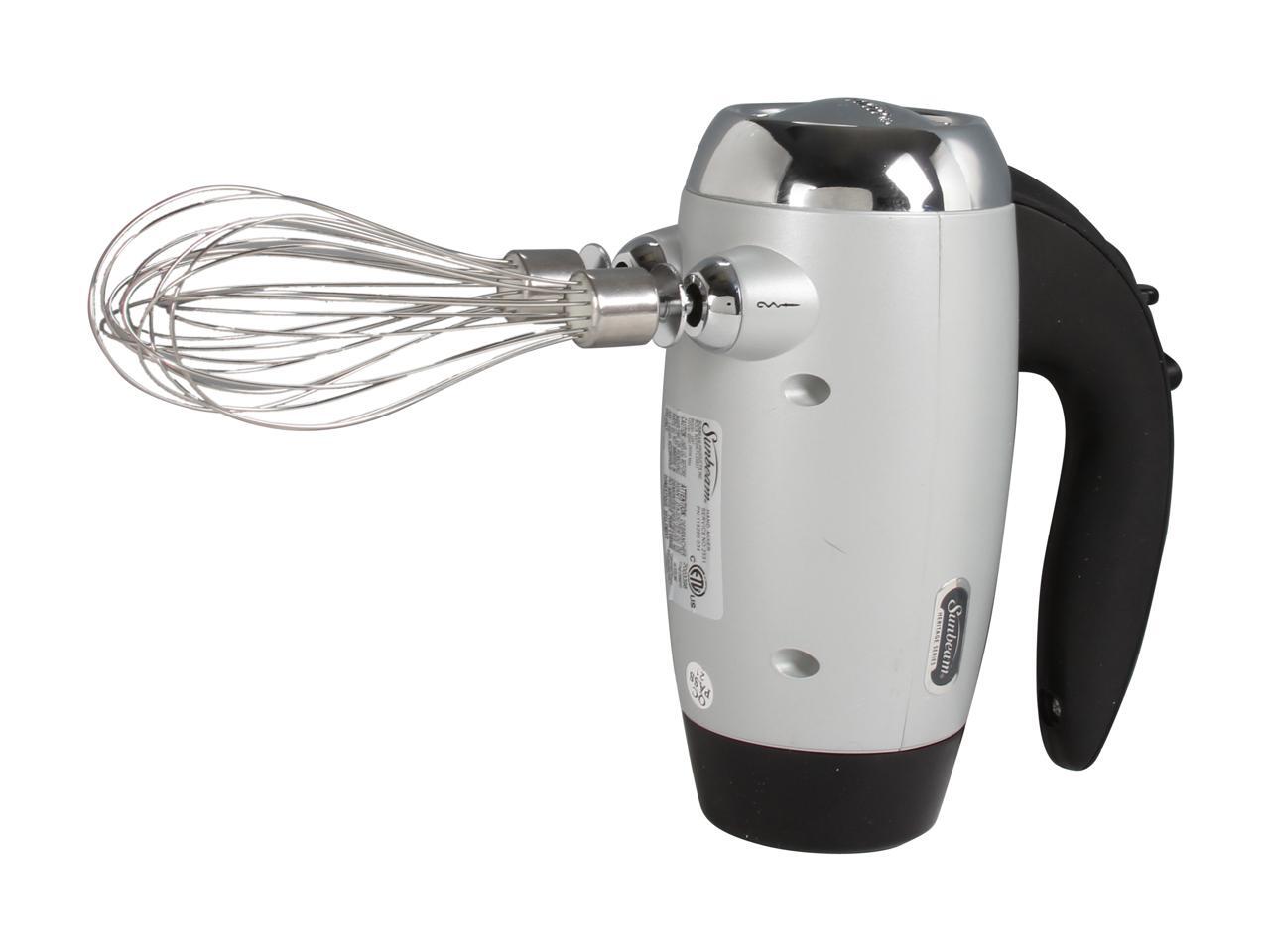 Sunbeam 2551 Heritage Series 6Speed 250Watt Hand Mixer Silver Newegg.ca