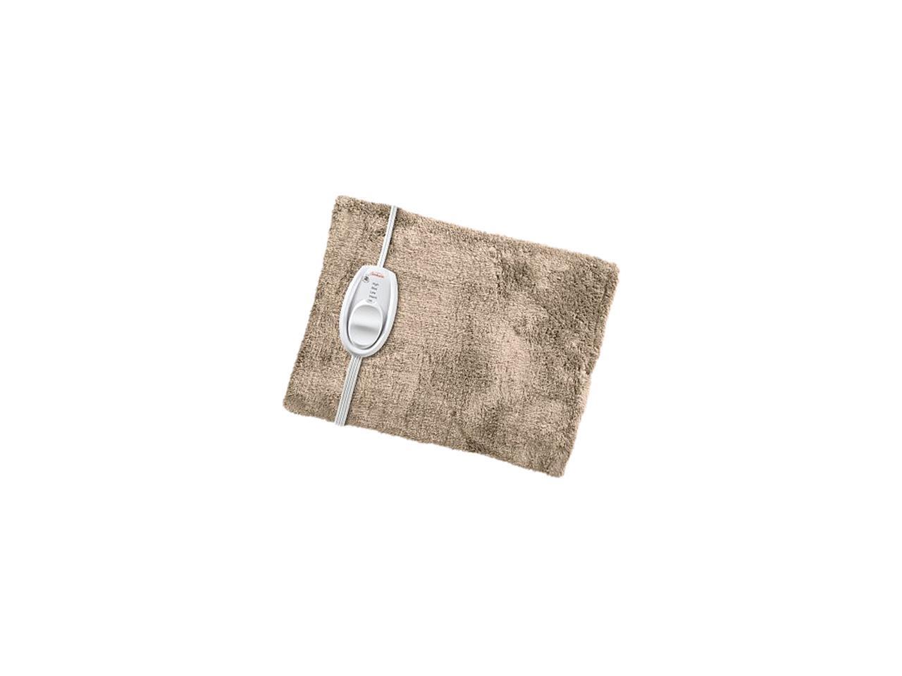 Sunbeam 835915001 UltraSoft Heating Pad with Integrated Ties, Beige