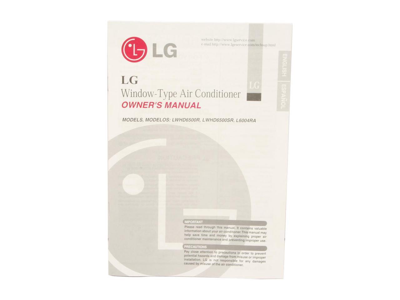 Lg Lwhd6500sr 6 500 Cooling Capacity Btu Window Air Conditioner Newegg Com