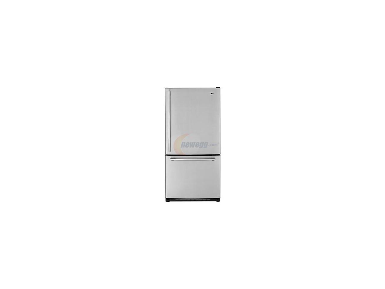 LG 22.4 cu.ft. Bottom Freezer Stainless Steel LBN22515ST