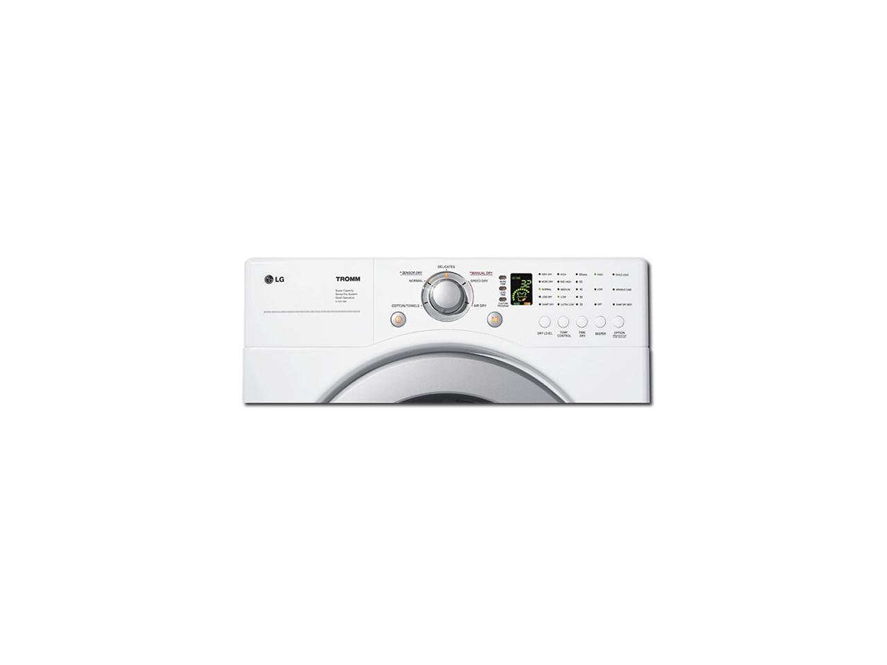 LG DLG2526W White Gas Dryer