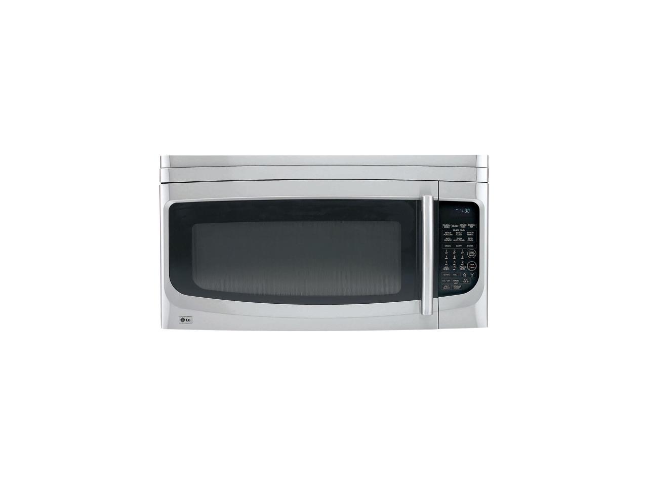 LG Convection 1500 Watts Convection Over The Range Microwave Oven LMVH1750 Sensor Cook