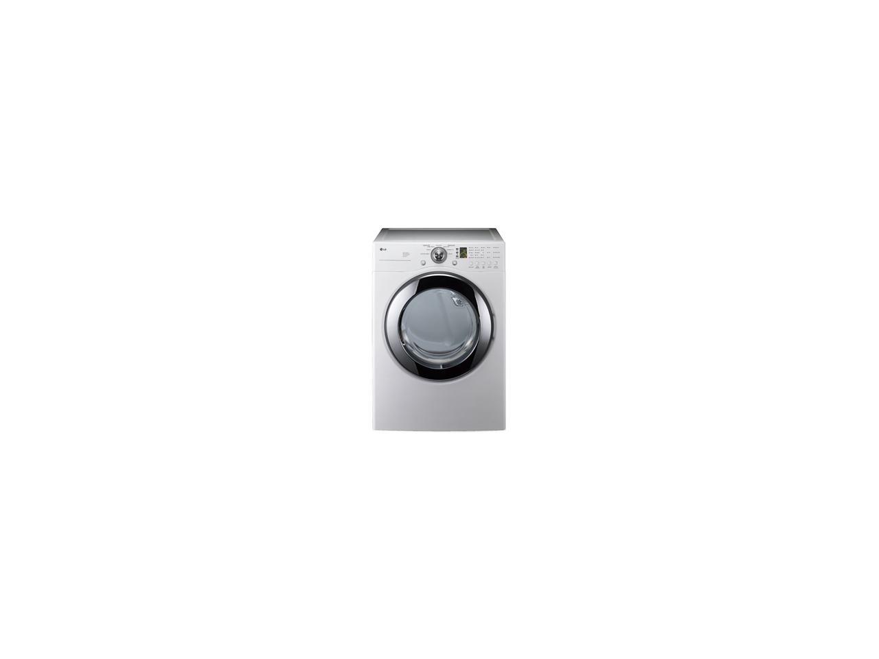 LG DLE2101W White Electric Dryer