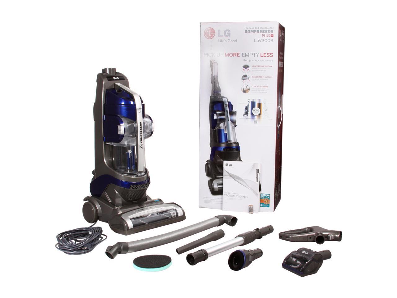 LG LUV300B KOMPRESSOR PetCare Plus Upright Vacuum Cleaner Riviera Blue